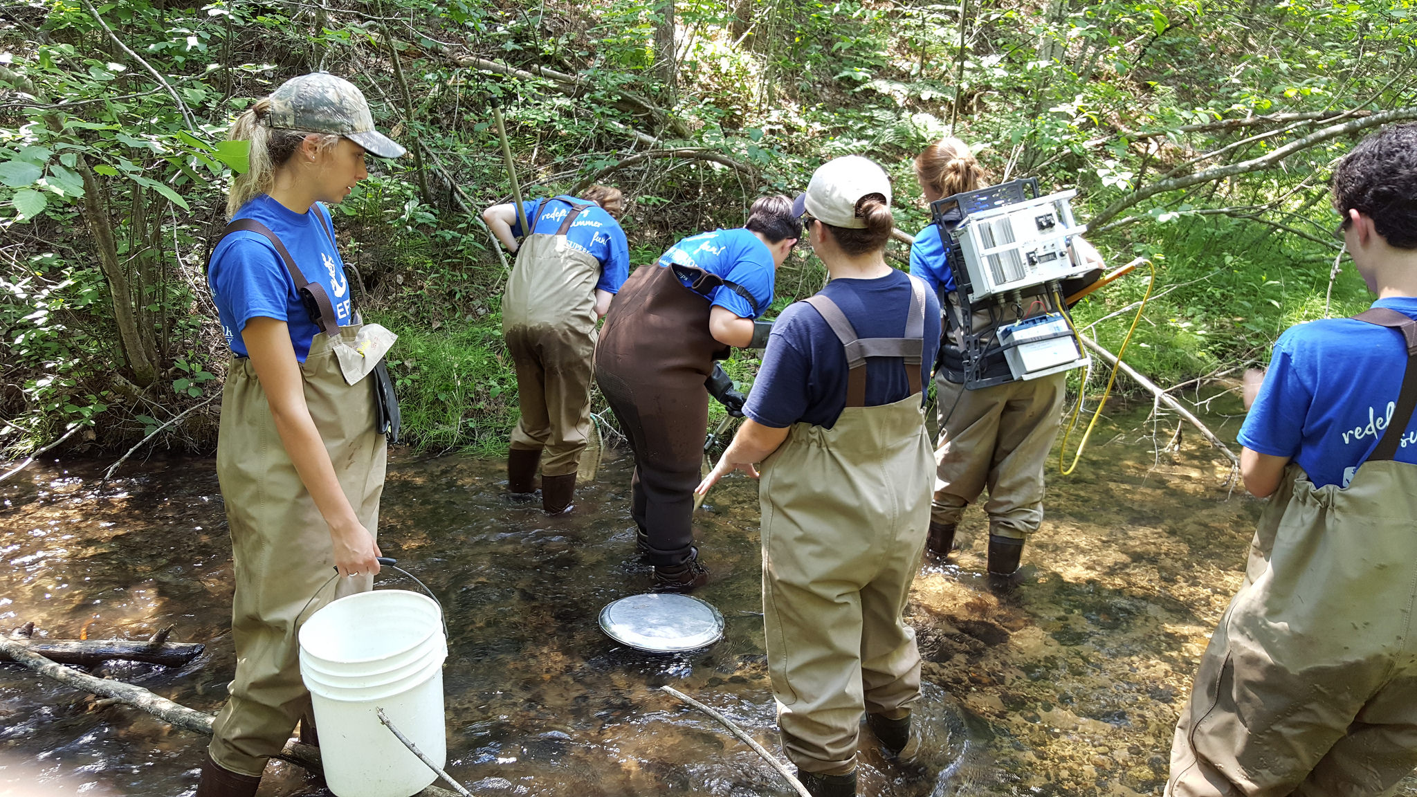 LSSU Summer Camps High School Electrofishing