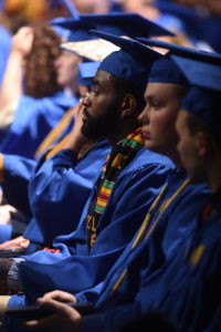 LSSU students listen to 2018 commencement speakers