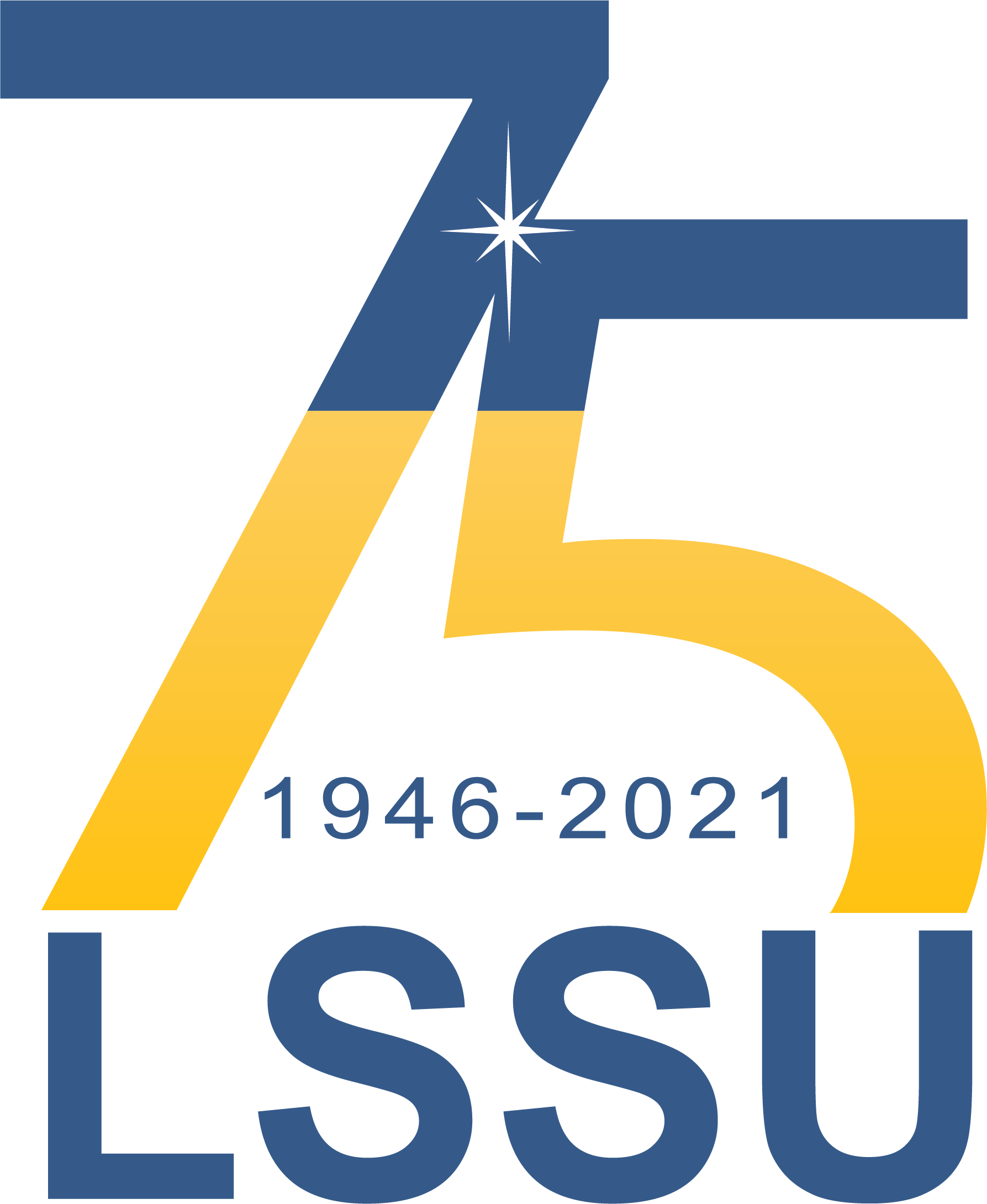 75th anniversary logo