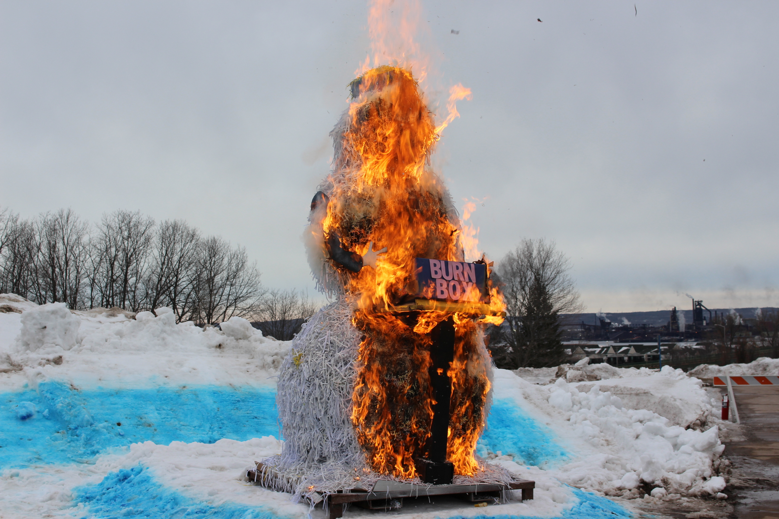 Snowman Burning 2022